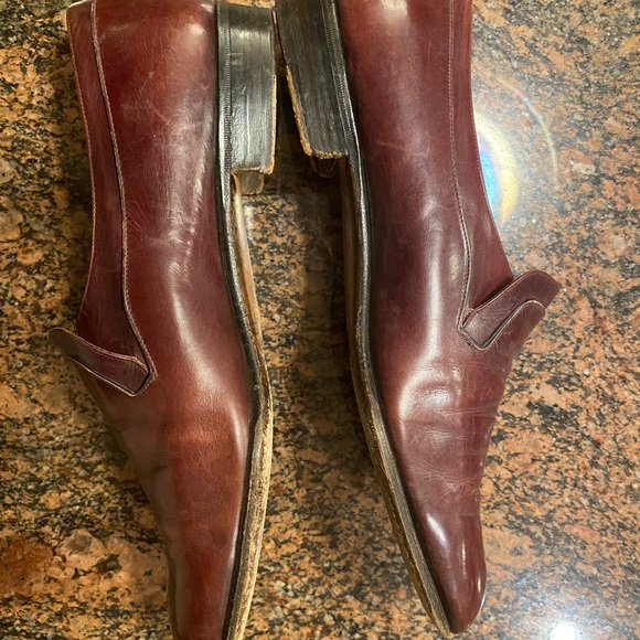 Salvatore Ferragamo Italian Leather Loafers 10 1/2 - Picture 4 of 11